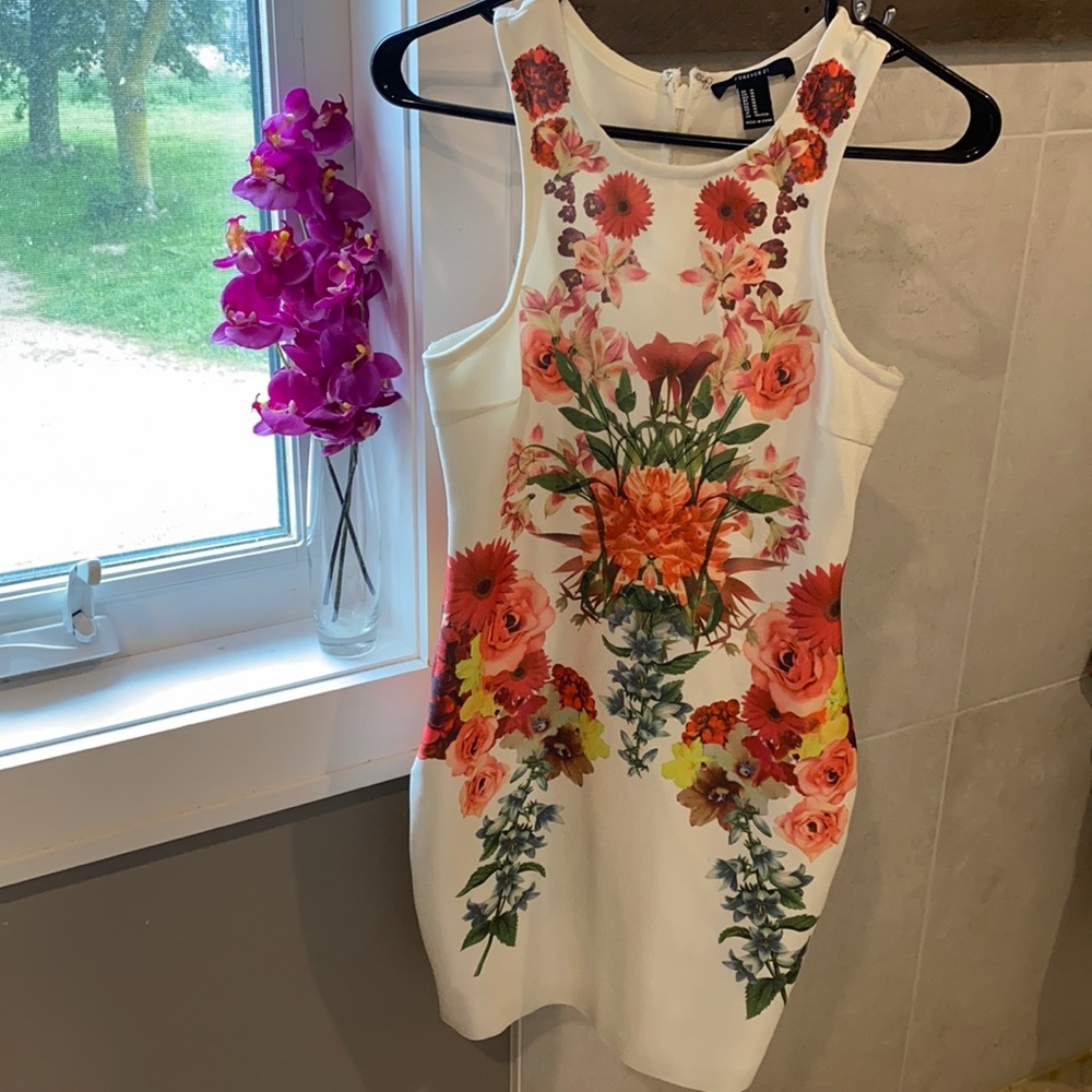 Floral bandage dress Forever 21